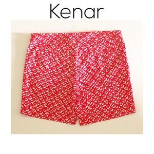 Kenar Cotton Blend Shorts, Size 8.